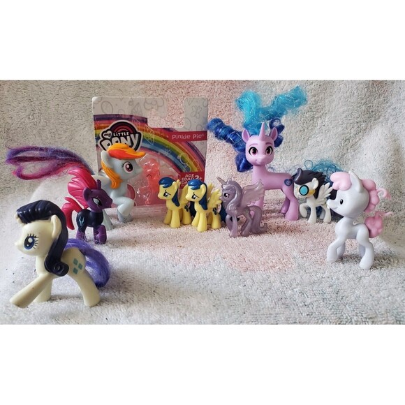 10x My Little Pony Figure Mixed Lot Friendship is Magic Figures Some Flaws - Picture 1 of 15